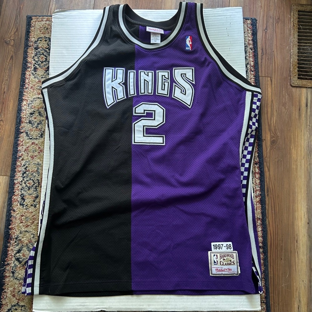 Mitch Richmond 1997-98 Sacramento Kings Mitchell & Ness Jersey El Salvador 52